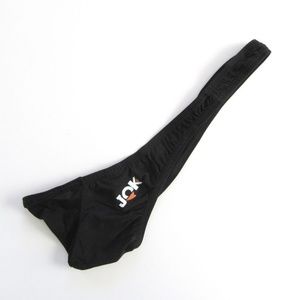 Black Strapless Jockstrap Thong